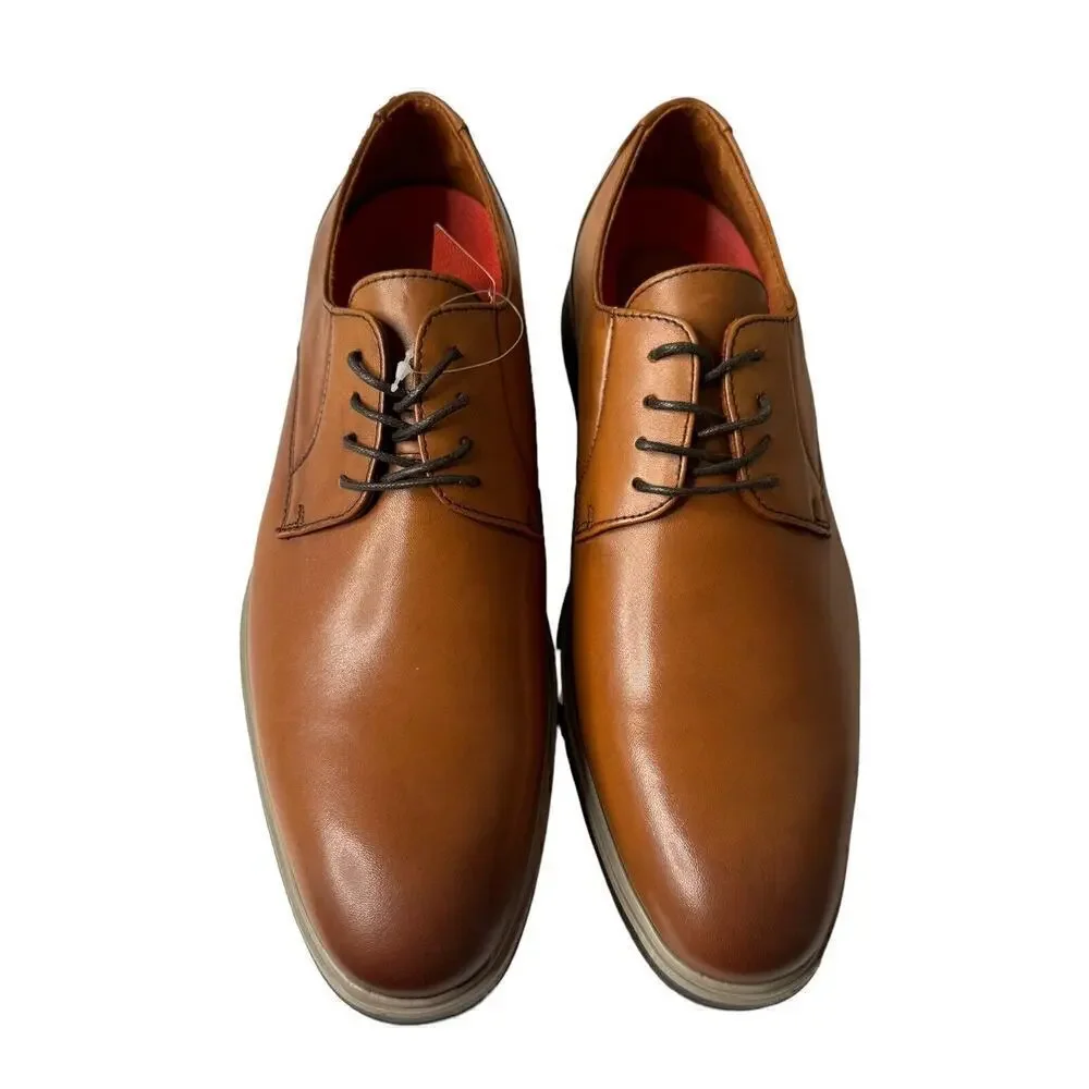 Stacy Adams NEW Tayson Lace-Up Oxford Size 9M Sienna Smooth 25522-243